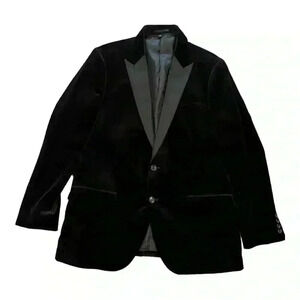JCrew  Black Velvet Tuxedo Ludlow Blazer